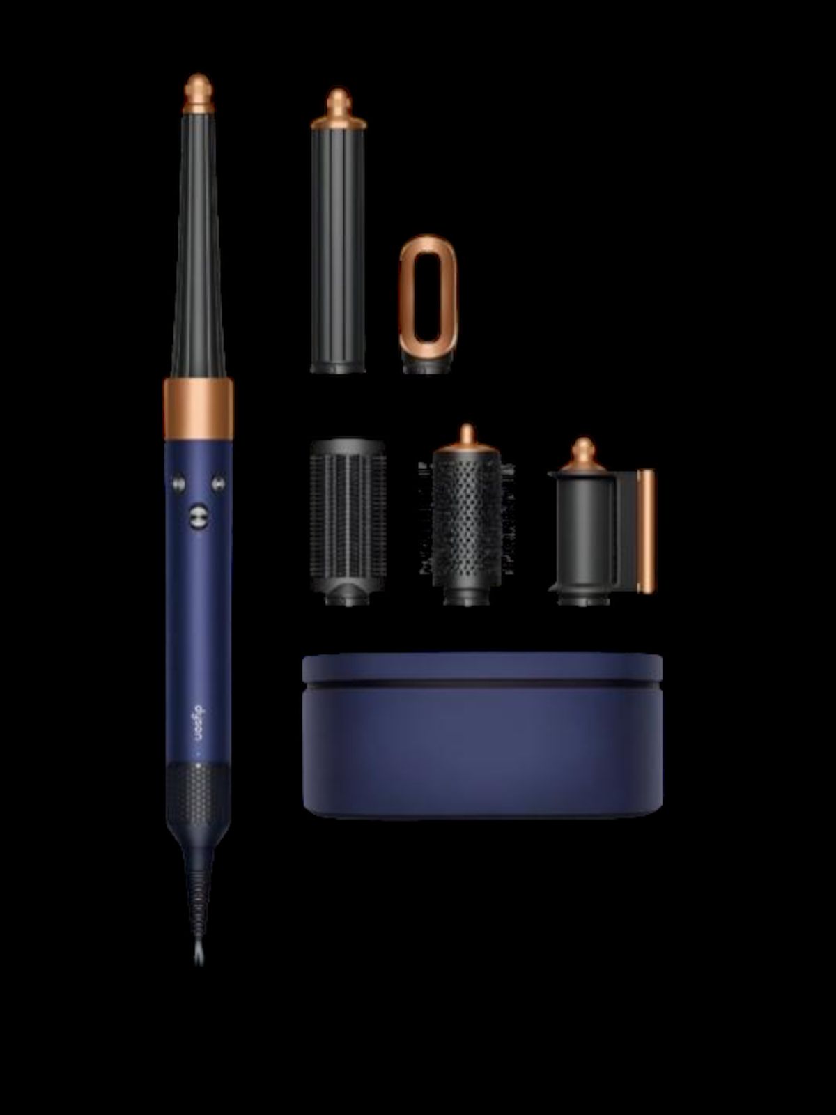 Стайлер Dyson Airwrap i.d. Long HS08 Straight+Wavy (Prussian Blue/Rich Copper)