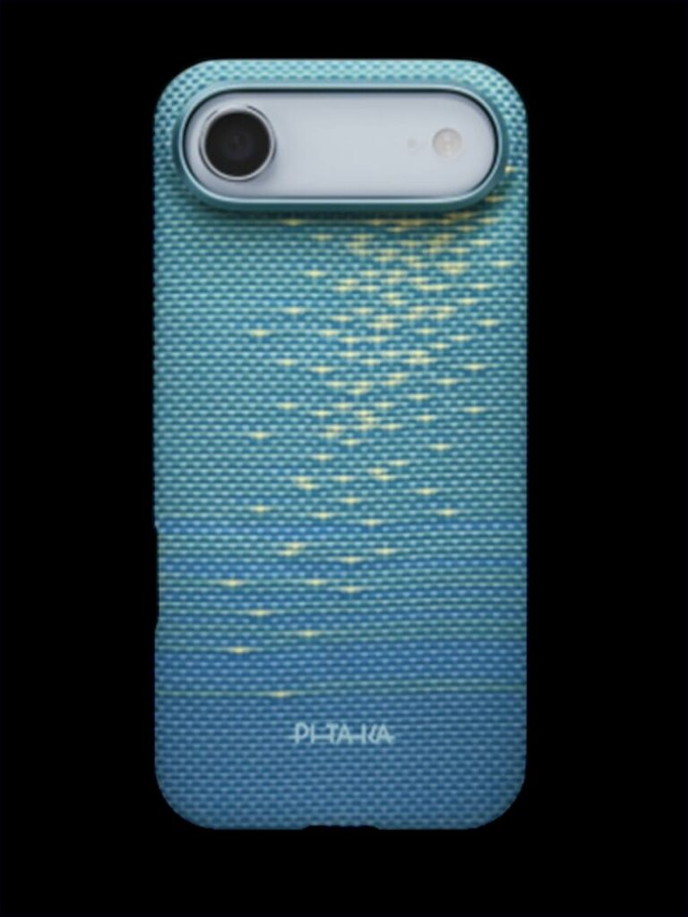 Чехол Pitaka Ultra-Slim Case (PitaTap™) для iPhone 17 Air, Lucid Blue