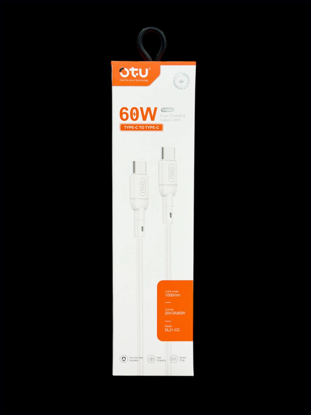 Кабель OTU USB-C to Type-C 1m